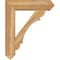 Ekena Millwork Olympic Arts & Crafts Rough Sawn Bracket, Western Red Cedar, 6"W x 30"D x 36"H BKT06X30X36OLY03RWR - alternate 2